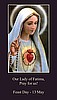 Our Lady of Fatima Prayer Card